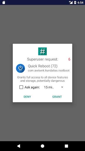 Play APK Quick Reboot [ROOT]  and enjoy Quick Reboot [ROOT] with UptoPlay com.awiserk.kundalias.rootboot